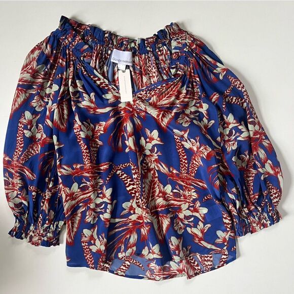 Anthropologie NWT Gilner Farrar Peasant Popover Blouse - Picture 6 of 10